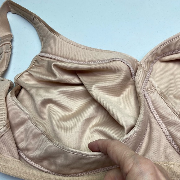 NWOT Glamorise TAN Unlined Wireless, 42F *P1102 - Picture 4 of 7